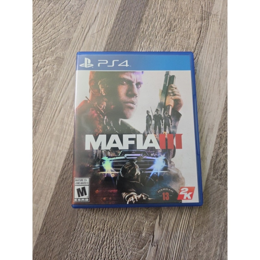 Mafia III 3 Sony PlayStation 4 PS4 Game with Map and Manual New Bordeaux